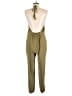 Bibi Solid Green Jumpsuit Size S - photo 2