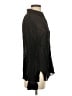 Eileen Fisher 100% Cupro Black Long Sleeve Blouse Size S - photo 4
