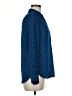 UNTUCKit 100% Polyester Polka Dots Blue Long Sleeve Blouse Size 8 - photo 4