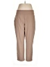 Stylus Solid Tan Active Pants Size XL - photo 1
