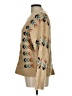 Grey Collective Chevron-herringbone Tan Pullover Sweater Size L - photo 5