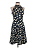 Ouges Polka Dots Blue Casual Dress Size S - photo 1