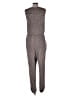 Lilka 100% Rayon Houndstooth Gray Jumpsuit Size L - photo 2