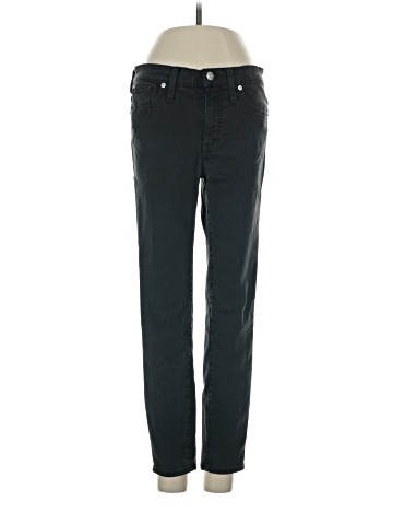 Madewell Petite 9" Mid-Rise Skinny Jeans in Lunar Wash: TENCEL&trade; Denim Edition (view 1)