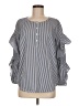 Splendid Black 3/4 Sleeve Blouse Size M - photo 1