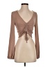 By Together Brown Long Sleeve Top Size S - photo 1