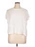 Eileen Fisher Ivory Short Sleeve Top Size 1X - photo 1