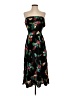 Unbranded Tropical Black Cocktail Dress Size S - photo 1