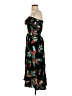 Unbranded Tropical Black Cocktail Dress Size S - photo 5