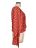 Gimmicks 100% Polyester Red Long Sleeve Blouse Size L - photo 4
