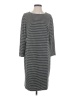 Chico's Houndstooth Gray Casual Dress Size Sm (0.5) - photo 1