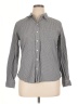 Gap Outlet Houndstooth Gray Long Sleeve Button-Down Shirt Size XL - photo 1