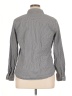 Gap Outlet Houndstooth Gray Long Sleeve Button-Down Shirt Size XL - photo 2