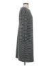 Chico's Houndstooth Gray Casual Dress Size Sm (0.5) - photo 4