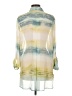 Chico's 100% Polyester Tie-dye Green 3/4 Sleeve Blouse Size Lg (2) - photo 2