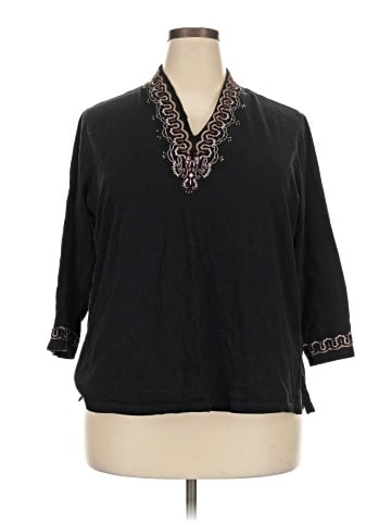 Relativity 3/4 Sleeve Blouse (view 1)