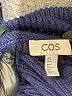 Cos Blue Pullover Sweater Size XS - photo 7