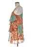Forever 21 100% Polyester Tropical Orange Cocktail Dress Size M - photo 5