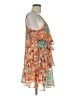 Forever 21 100% Polyester Tropical Orange Cocktail Dress Size M - photo 4