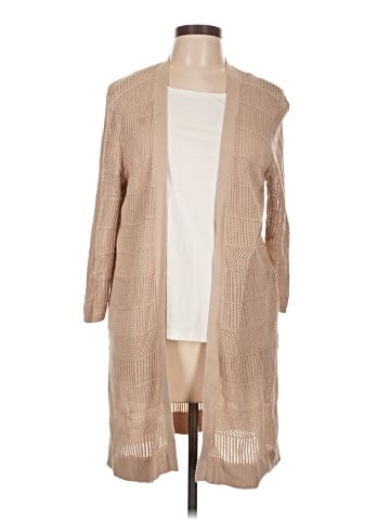 August Silk Cardigan (view 1)