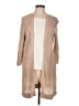 August Silk 100% Cotton Tan Cardigan Size L - photo 1