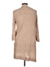 August Silk 100% Cotton Tan Cardigan Size L - photo 2
