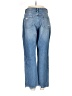Stradivarius Hearts Blue Jeans Size 6 - photo 2