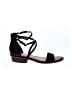 Lucky Brand 100% Leather Black Sandals Size 8 1/2 - photo 1