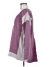 Soft Surroundings 100% Cotton Color Block Purple Pink Pullover Sweater Size M - photo 5