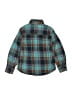Peek... 100% Cotton Plaid Teal Long Sleeve Button-Down Shirt Size XS (kids) - photo 2