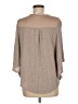 Miss Chievous Tan 3/4 Sleeve Blouse Size M - photo 2