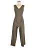 Calvin Klein Solid Gray Jumpsuit Size 2 - photo 1