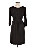 Basics Solid Black Casual Dress Size M - photo 2