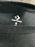 Converse 100% Cotton Black Short Sleeve T-Shirt Size 8 - 10 - photo 3
