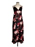 Ambrielle 100% Polyester Floral Black Cocktail Dress Size S - photo 1