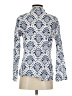 Liza Byrd Paisley Blue Long Sleeve Button-Down Shirt Size XS - photo 2