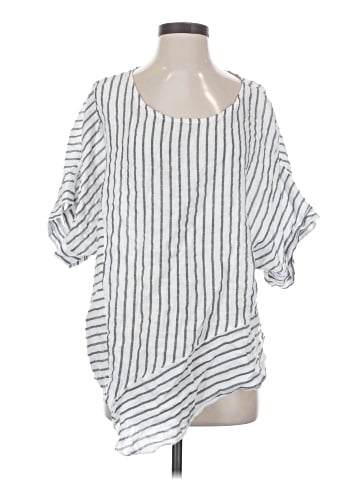 Saks Fifth Avenue Short Sleeve Blouse (view 1)