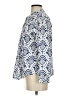 Liza Byrd Paisley Blue Long Sleeve Button-Down Shirt Size XS - photo 5
