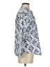 Liza Byrd Paisley Blue Long Sleeve Button-Down Shirt Size XS - photo 4