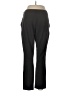dalia Solid Black Dress Pants Size L - photo 2
