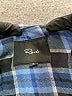 Rails 100% Rayon Plaid Blue Long Sleeve Blouse Size S - photo 7