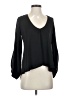 Lovers + Friends 100% Polyester Black Long Sleeve Blouse Size S - photo 1
