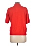 Ann Taylor LOFT Outlet Red Short Sleeve Blouse Size L - photo 2