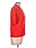 Ann Taylor LOFT Outlet Red Short Sleeve Blouse Size L - photo 4