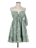 Lulus 100% Polyester Green Cocktail Dress Size S - photo 1