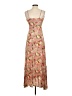 Lulus 100% Rayon Floral Tan Casual Dress Size XS - photo 2