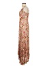 Lulus 100% Rayon Floral Tan Casual Dress Size XS - photo 5