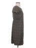 Studio M Plaid Gray Casual Dress Size S - photo 4