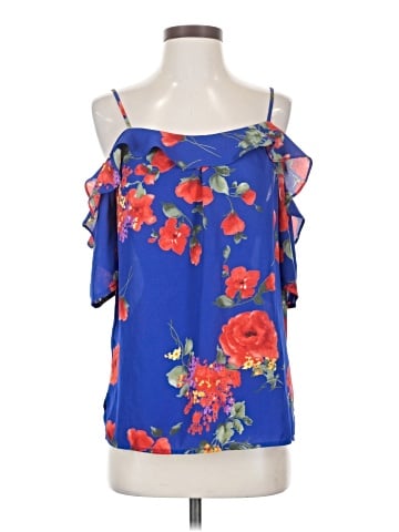 Skies Are Blue Sleeveless Blouse (view 1)