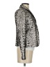 Sabine 100% Nylon Metallic Silver Blazer Size XS - photo 4